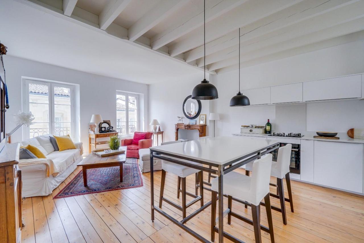 Le Hugue Up - Bel Appartement En Plein Coeur De Bordeaux Exteriör bild